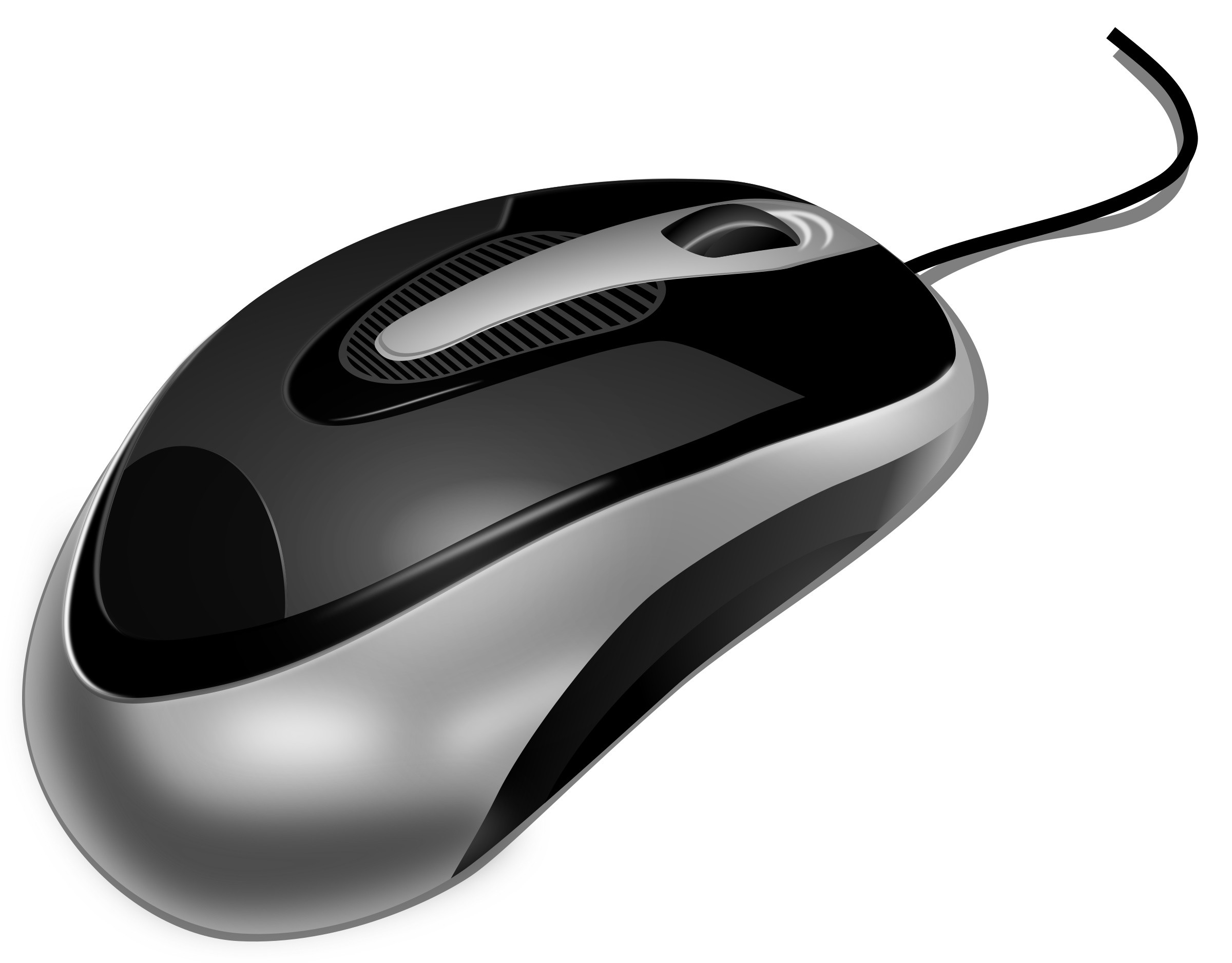 Мышка компьютерная на прозрачном фоне